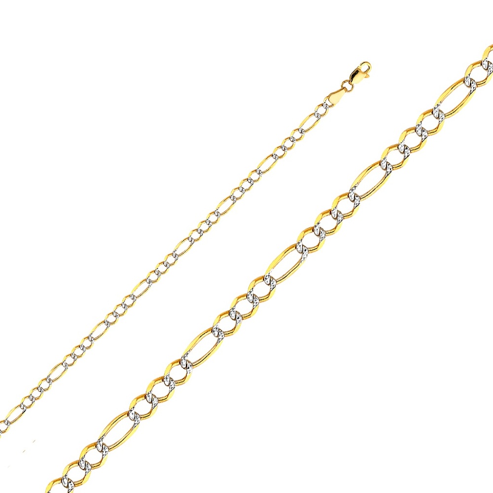 New 14K  yellow gold diamonds cut 5 mm bracelet
